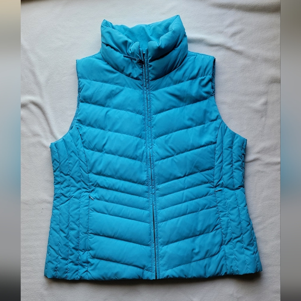 Talbots Down Feather Vest